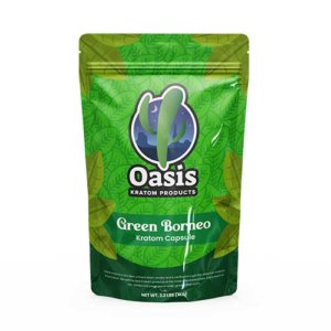 Green Borneo Kratom Capsules