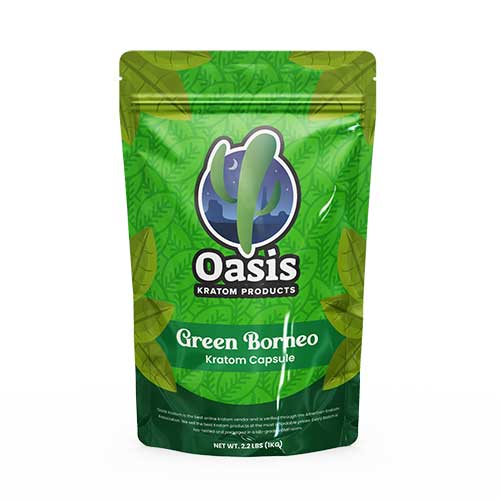 Green Borneo Capsules 2 Green Borneo Kratom Capsules
