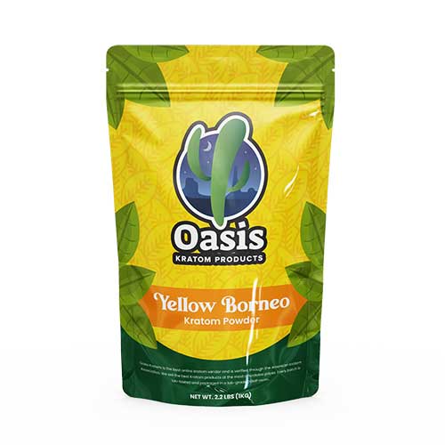 Yellow Borneo Kratom Powder 2 Yellow Borneo Kratom Powder