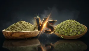 kratom powder vs leaf