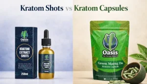 kratom shots vs capsules