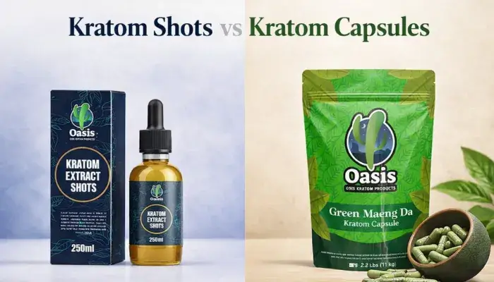kratom shots vs capsules